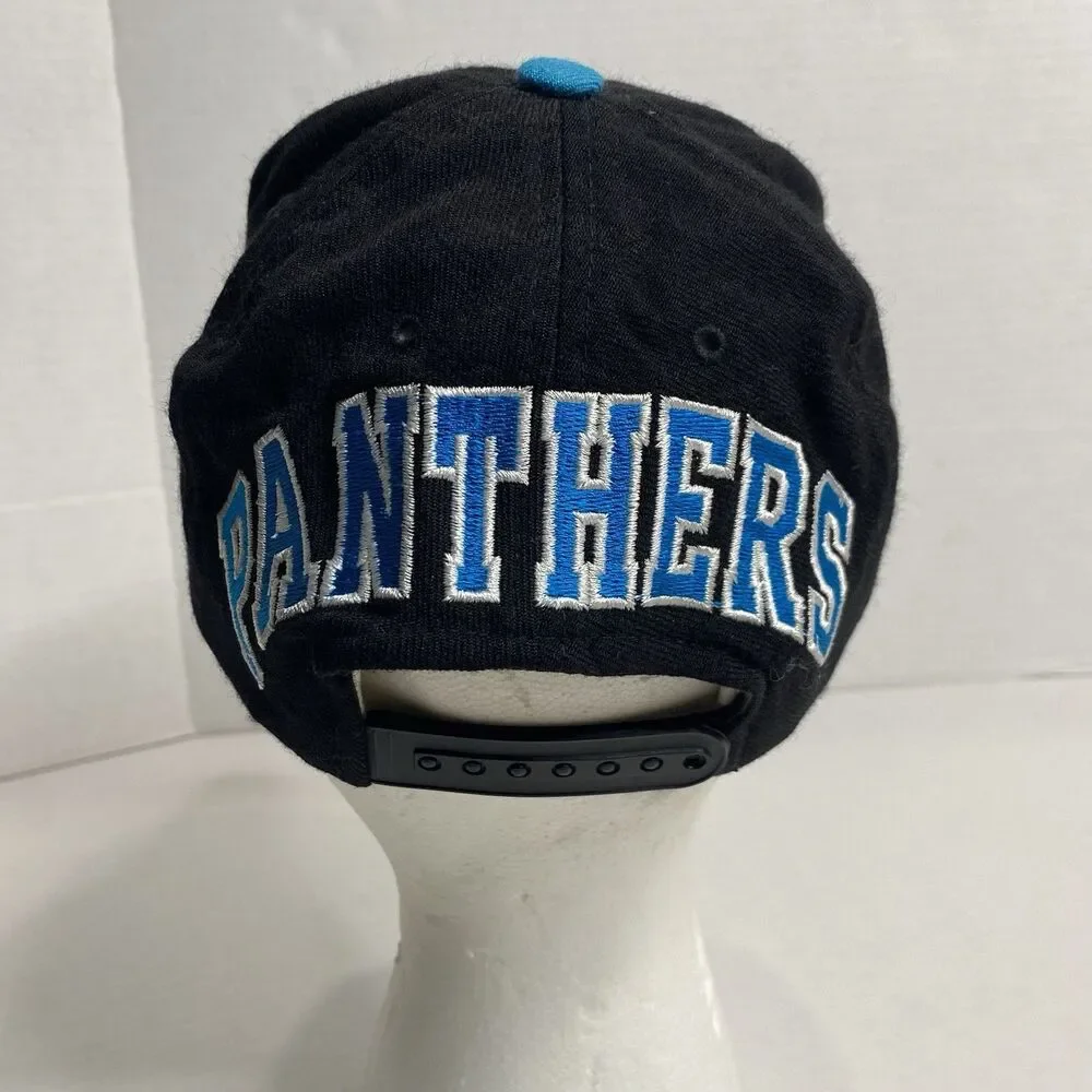 Vintage 90s Team NFL Carolina Panthers Spell out SnapBack OSFM Hat